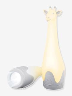 Brinquedos-Primeira idade-Primeiras manipulações-Luz de presença e lanterna, Gina a girafa - ZAZU