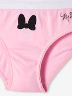 Lote de 7 cuecas Minnie da Disney® ROSA MEDIO LISO COM MOTIVO 