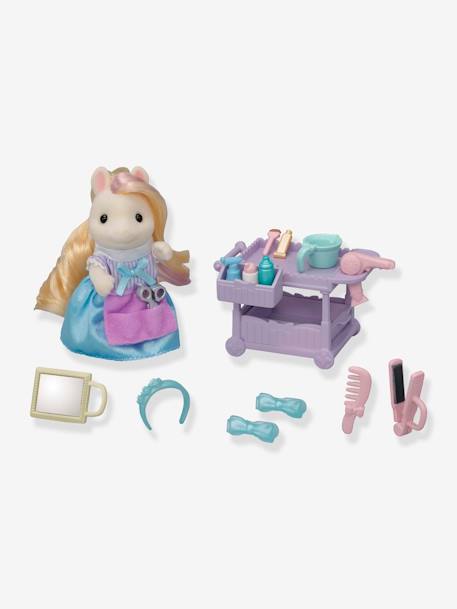 Mamã pónei e o seu conjunto de cabeleireiro - SYLVANIAN FAMILIES branco 