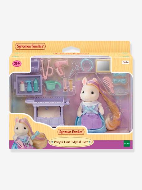 Mamã pónei e o seu conjunto de cabeleireiro - SYLVANIAN FAMILIES branco 