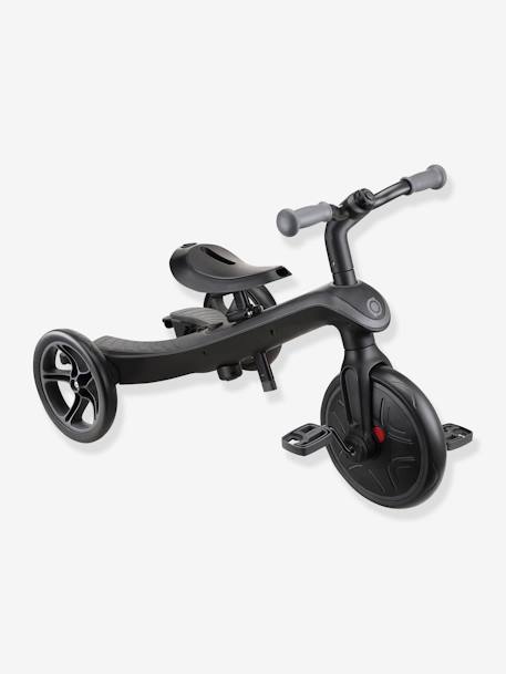 Triciclo Explorer 4 em 1, deluxe play, da GLOBBER cinzento 