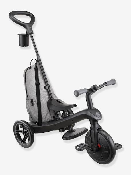 Triciclo Explorer 4 em 1, deluxe play, da GLOBBER cinzento 