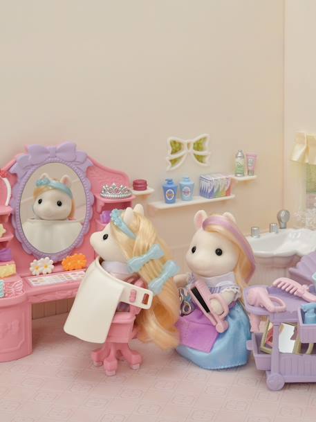 Mamã pónei e o seu conjunto de cabeleireiro - SYLVANIAN FAMILIES branco 