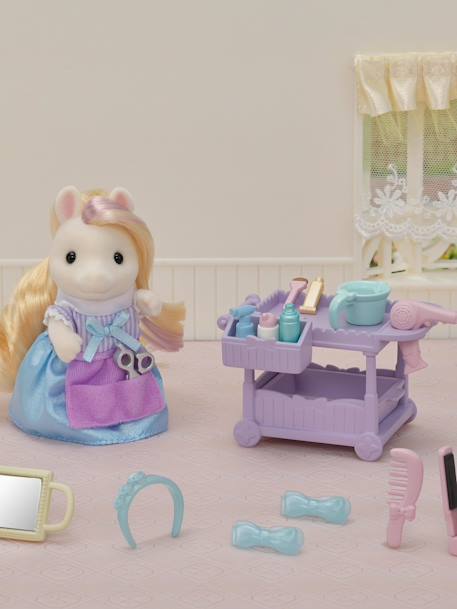 Mamã pónei e o seu conjunto de cabeleireiro - SYLVANIAN FAMILIES branco 