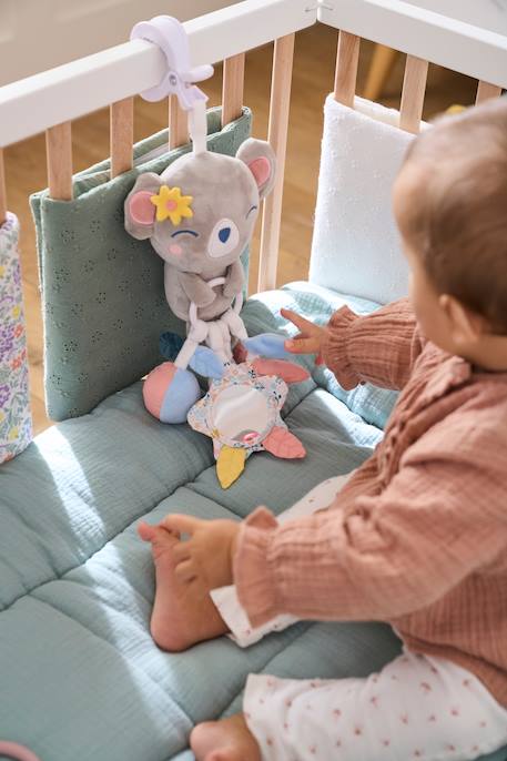 Brinquedo de estímulo com pinça, Coala ROSA MEDIO LISO COM MOTIVO 