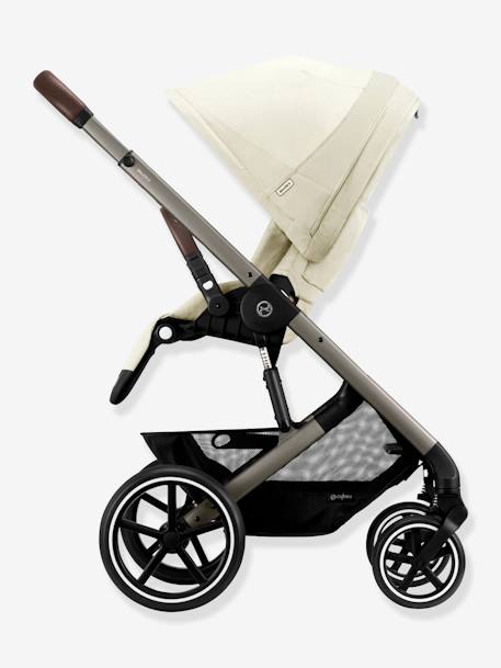 Carrinho de bebé reversível, CYBEX Gold Balios S Lux 2023 bege+cinzento+preto 