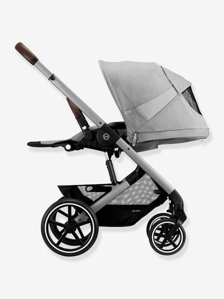 Carrinho de bebé reversível, CYBEX Gold Balios S Lux 2023 bege+cinzento+preto 