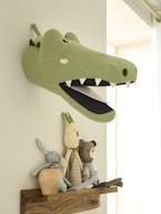 Decoração de parede, Crocodilo verde-água 