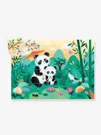 Puzzle de 24 peças Léo, o panda, da DJECO branco 