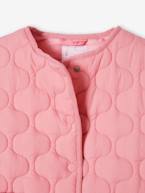 Casaco acolchoado, para menina rosa-blush 