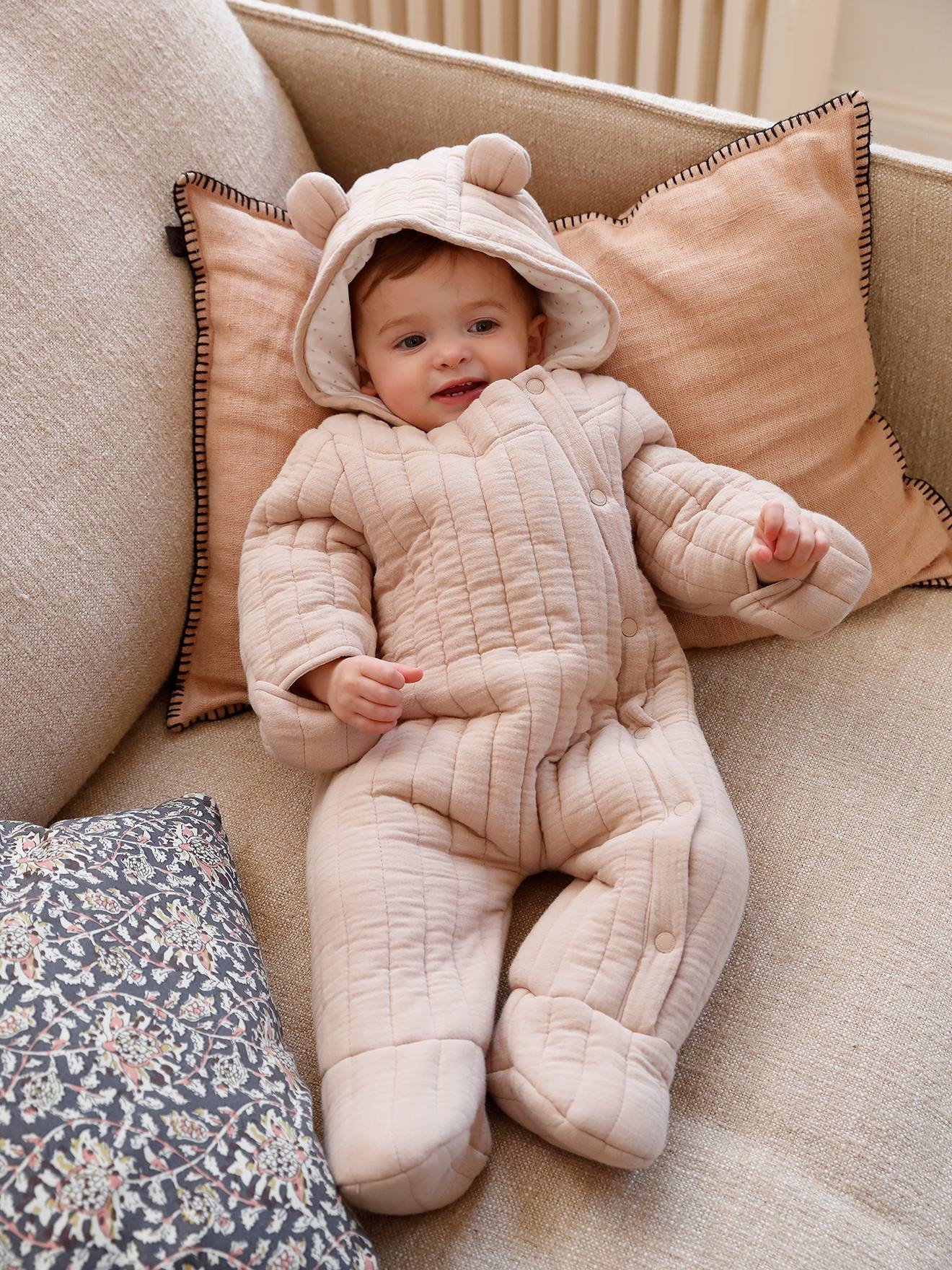 Macacao de hot sale frio bebe