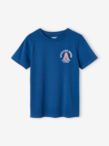 T-shirt de desporto com motivos, para menino azul-rei 