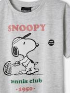 T-shirt de mangas curtas, Snoopy Peanuts® cinza mesclado 