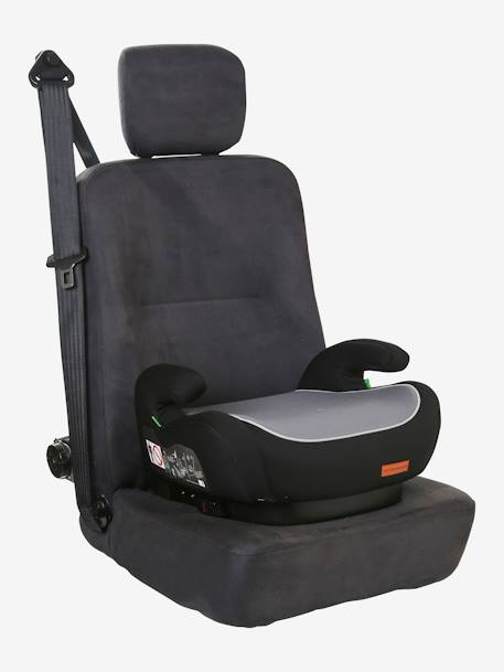 Cadeira-auto sem costas, com isofix Hopla VERTBAUDET lote preto 