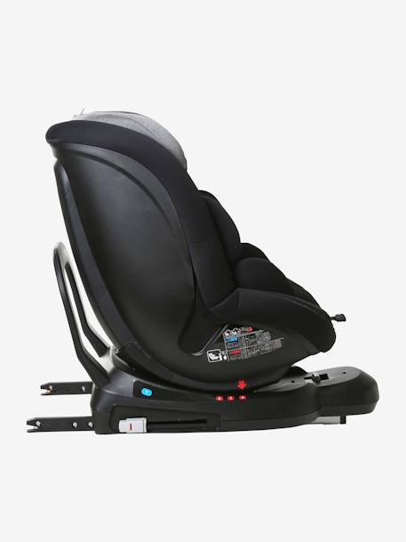 Cadeira-auto rotativa isofix I-Size Spiro, grupo 0+/1, da VERTBAUDET lote preto 