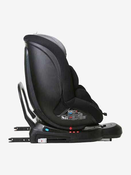 Cadeira-auto rotativa isofix I-Size Spiro, grupo 0+/1, da VERTBAUDET lote preto 