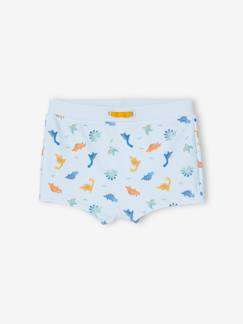 Bebé 0-36 meses-Calções de banho com dinossauros estampados, para bebé menino