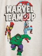 T-shirt Marvel®, para menino bege mesclado 