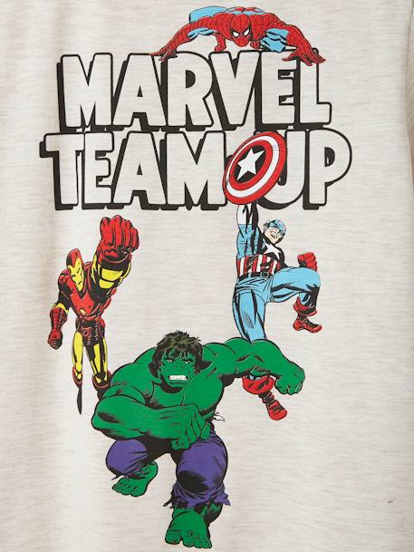 T-shirt Marvel®, para menino bege mesclado 