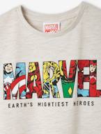 T-shirt Marvel®, para menino bege mesclado 