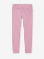 Treggings para menina alperce-rosado+amarelo-pálido+AZUL ESCURO LISO+azul-céu+caqui+malva+rosa-blush+VERDE ESCURO LISO COM MOTIVO 