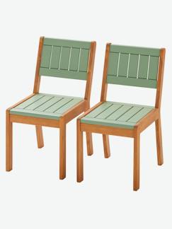 Quarto e Arrumação-Quarto-Lote de 2 cadeiras outdoor Montessori, Summer, especial infantário