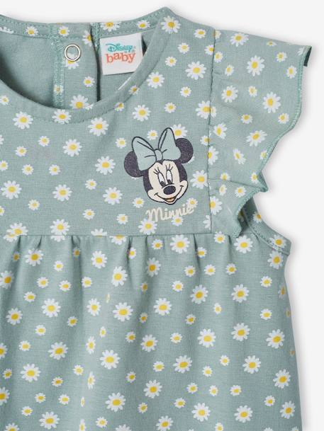 Vestido Minnie® da Disney, para bebé verde-água 