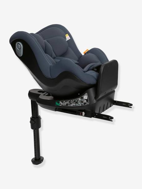 Cadeira-auto rotativa CHICCO Seat2Fit i-Size, 45 a 105 cm, equivalência ao grupo 0+/1 cinzento+PRETO ESCURO LISO 