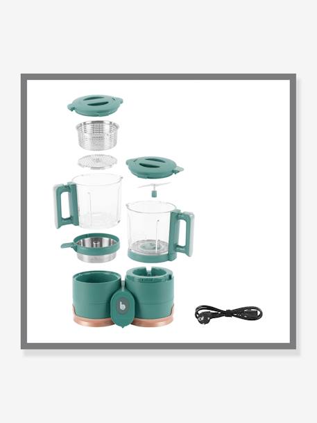 Robot multifunções, Nutribaby Glass da BABYMOOV VERDE CLARO LISO COM MOTIVO 