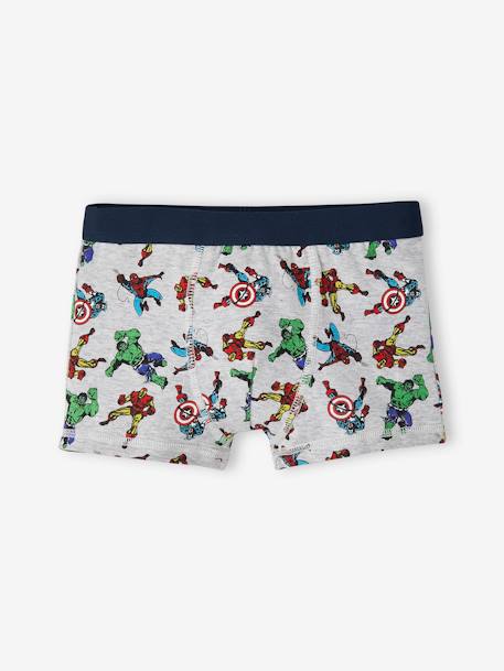 Lote de 3 boxers Os Vingadores da Marvel®, para criança marinho 