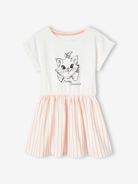 Vestido estilo sweat Marie dos Aristogatos da Disney®, para criança rosa-pálido 