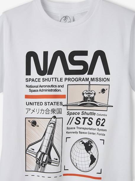 T-shirt NASA®, para criança branco 