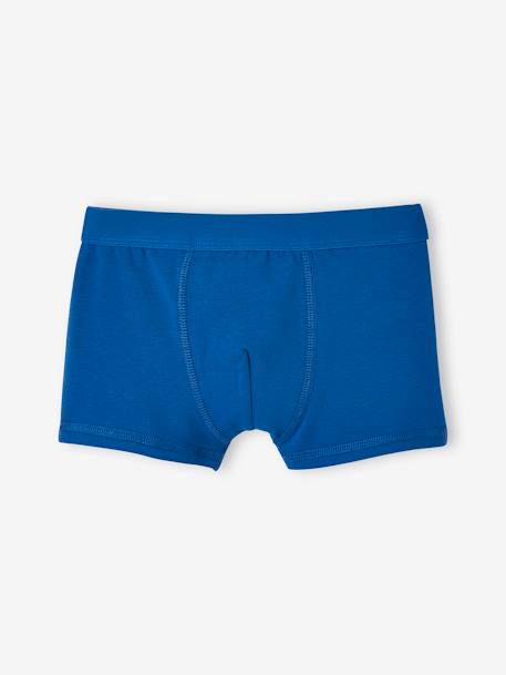 Lote de 3 boxers Patrulha Pata®, para criança azul-elétrico 