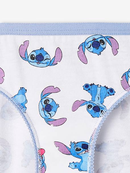 Lote de 5 cuecas Stitch da Disney®, para criança azul-céu 