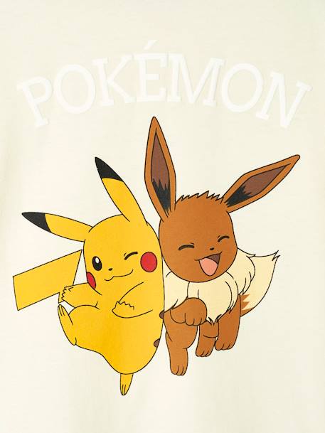 T-shirt Pokémon®, de mangas curtas, para criança bege 