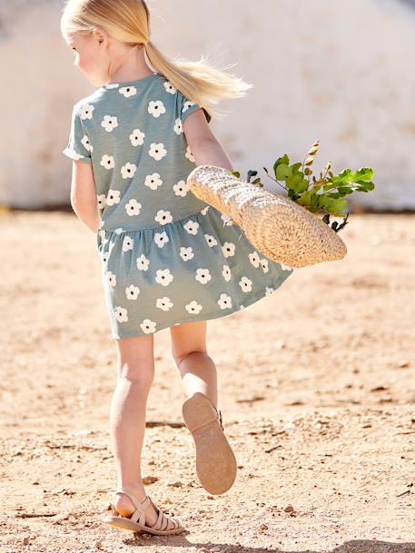 Vestido estampado, para menina branco estampado+cru+riscas azuis+rosa-pálido+VERDE ESCURO ESTAMPADO+verde-esmeralda 