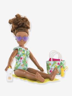 Brinquedos-Bonecos e bonecas-Bonecas manequins e acessórios-Conjunto boneca Mélody Praia - COROLLE Girls