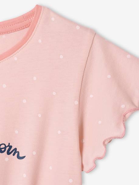 Camisa de dormir, Unicórnio, para menina rosa-pálido 