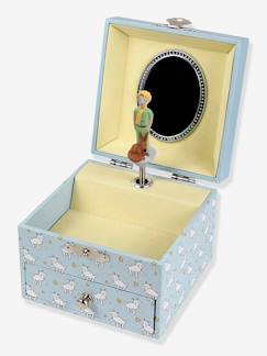 Têxtil-lar e Decoração-Decoração-Adereços de decoração-Caixa de música em forma de cubo, O Pequeno Príncipe e a Ovelha - TROUSSELIER