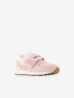 Sapatilhas com barras autoaderentes, PV574CH1 da NEW BALANCE®, para criança rosa 