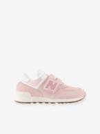 Sapatilhas com barras autoaderentes, PV574CH1 da NEW BALANCE®, para criança rosa 