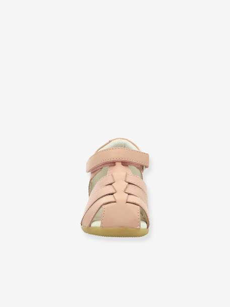 Sandálias em pele, para bebé, Bigflo-2 Iconique Biboo da KICKERS® rosa 