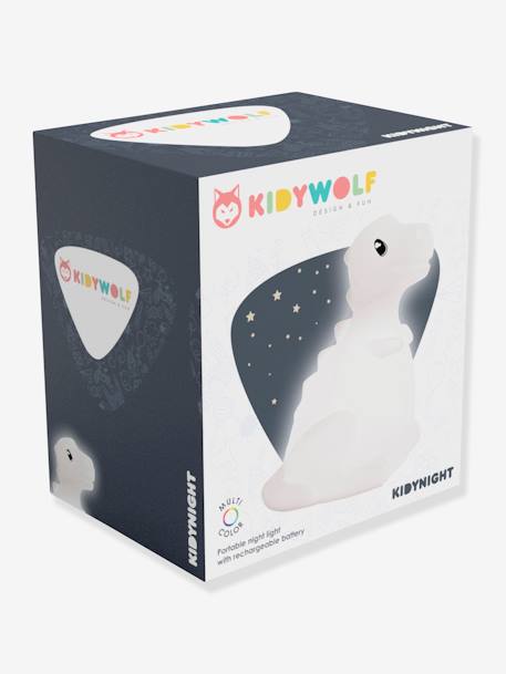 Luz de presença Dinossauro - Kidynight - KIDYWOLF branco 