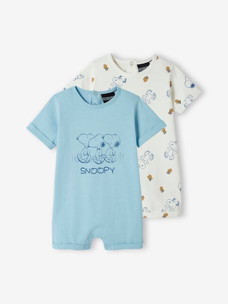 Lote de 2 macacões Snoopy Peanuts®, para bebé 0052 