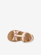 Sandálias Goa Salomé da SHOO POM®, para criança caramelo+cobre irisado 