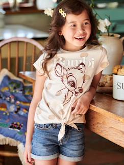 Menina 2-14 anos-T-shirts-T-shirt Bambi da Disney®, mangas curtas, para criança
