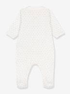 Pijama em algodão bio, Petit Bateau branco 