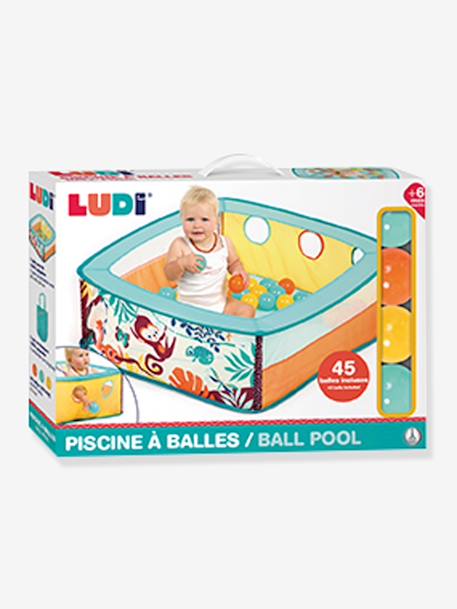 Piscina com bolas Selva, LUDI multicolor 