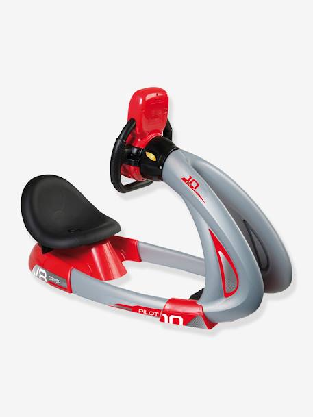 Simulador de condução Pilot V8 Driver, da SMOBY VERMELHO VIVO LISO 