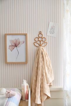 Têxtil-lar e Decoração-Cabides Flor, em rattan